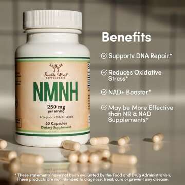 NMNH Supplement Alternative for NAD+ Boosting and Healthy Aging