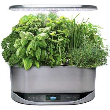 AeroGarden Bounty Elite - Smart Indoor Herb Garden
