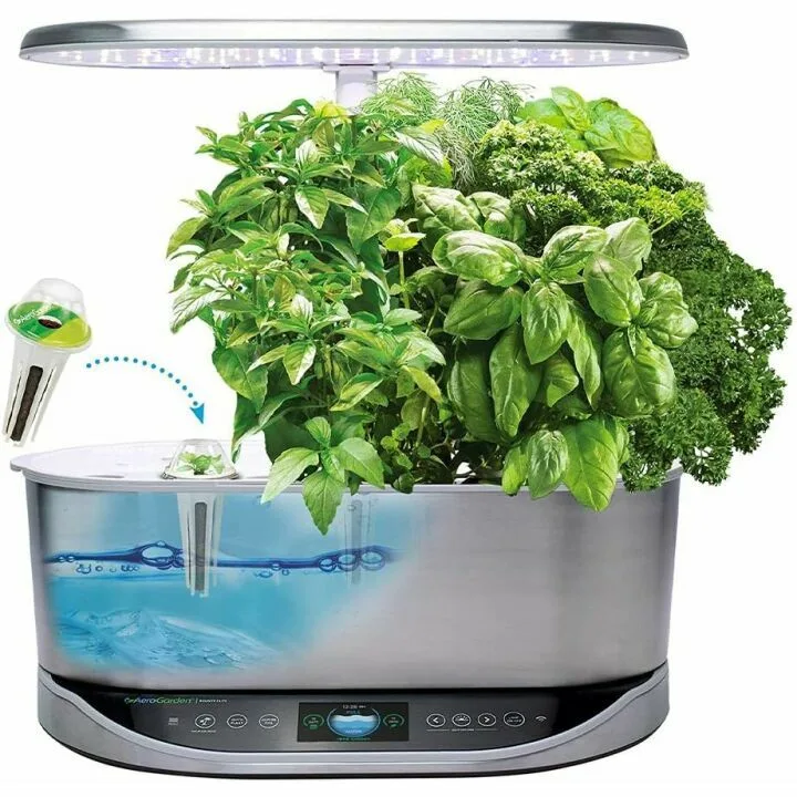 AeroGarden Bounty Elite - Smart Indoor Herb Garden