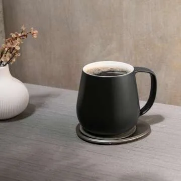 OHOM Ui Plus Self Heating Mug Set with Wireless Charging