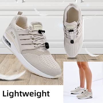 BOGOVER Womens Air Cushion Lightweight Running Shoes