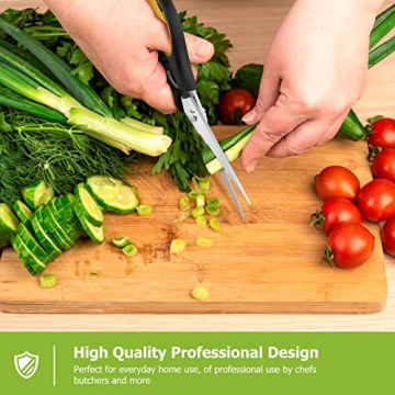 iBayam Kitchen Scissors 2-Pack Heavy Duty Dishwasher Safe