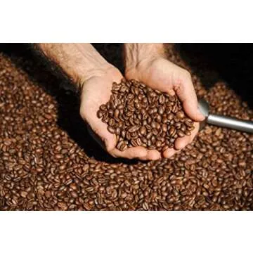 Tanzania Peaberry Ground Coffee, Medium Roast, 1 LB Bag, Single Origin 100% Arabica, Roasted in Brooklyn