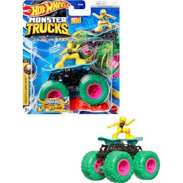 Hot Wheels Monster Trucks Set - 1:64 Scale Fun for Kids and Collectors