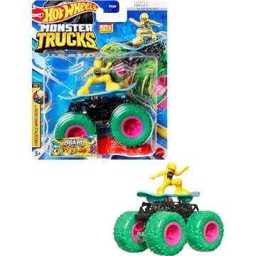 Hot Wheels Monster Trucks Set - 1:64 Scale Fun for Kids and Collectors