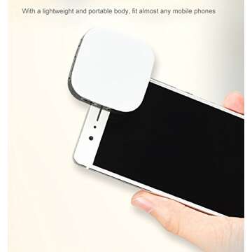 GODOX LED Video Light Mobilephone Lighting for Camera Rechargable Battery Selfie LED Camera Light 32 LED for iPhone iPad Sumsung Galaxy Photography Phones