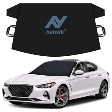 Autovir Windshield Cover: Ultimate Protection from Ice & Snow