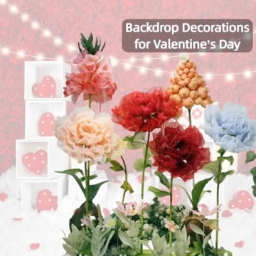 LG LOUIS GARDEN 6.56 Ft Electric Auto-Open Flower Decor