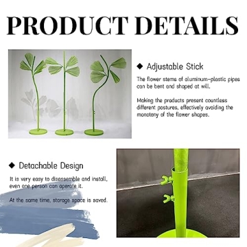 LG LOUIS GARDEN 6.56 Ft Electric Auto-Open Flower Decor