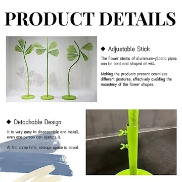 LG LOUIS GARDEN 6.56 Ft Electric Auto-Open Flower Decor