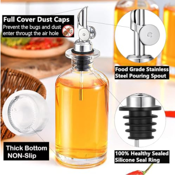 Pafusen 2 Pack Auto Flip Olive Oil Dispenser Spouts