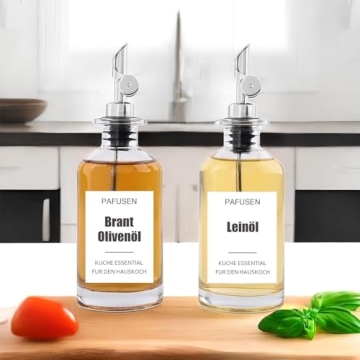 Pafusen 2 Pack Auto Flip Olive Oil Dispenser Spouts