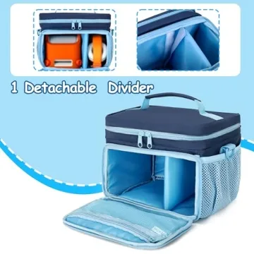 LoDrid Blue Travel Case for Yoto Player Bluetooth