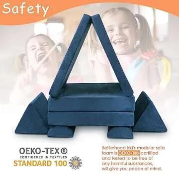 Betterhood Play Couch Sofa for Kids, Large and Modular