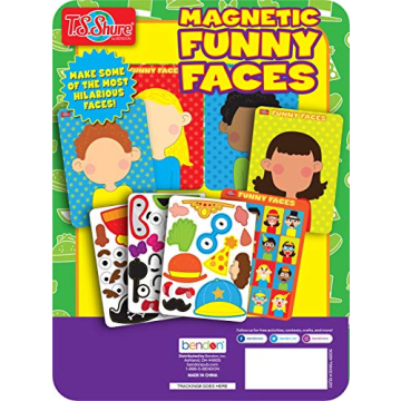 Travel Fun with Bendon Funny Faces Magnetic Tin