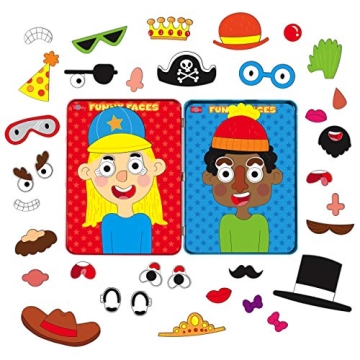Travel Fun with Bendon Funny Faces Magnetic Tin