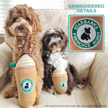 Haute Diggity Dog Starbarks Frappawcino Plush Dog Toy