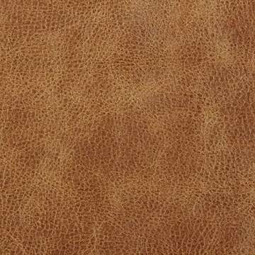 Amazon Brand – Rivet Summit Mid-Century Modern Leather Accent Chair with Steel Arms, Cognac Brown, 35"D x 27.2"W x 27.6"H