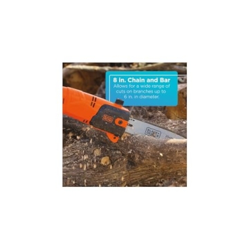 BLACK+DECKER 20V MAX Cordless Pole Saw Kit Eco-Friendly