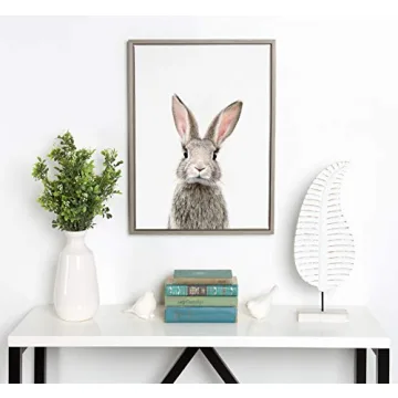 Charming Bunny Rabbit Canvas Wall Art by Amy Peterson