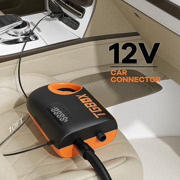 TGBOX Paddle Board Pump,Digital Smart Inflation & Deflation Dual-Use Sup Air Pump for Paddle Board, Inflatable Tent, Boats, Pool