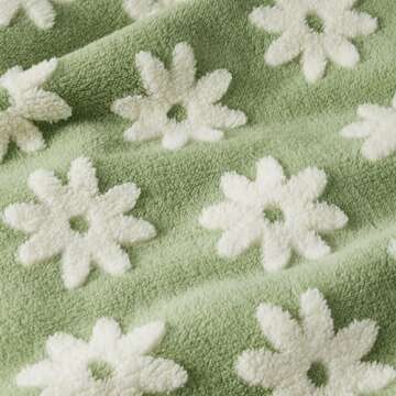 Lesure Donut Small Dog Bed with Waterproof Puppy Blanket - Round Cat Beds for Indoor Cats Calming Pet Beds 20 inch with Washable Double Sided Dog Blankets 25x35 inch