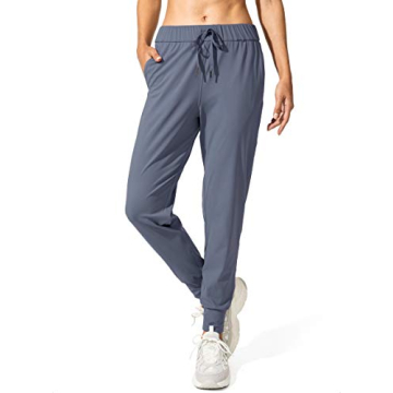 SANTINY Women's Joggers Pants with Pockets and Drawstring Comfort for All-Day Wear