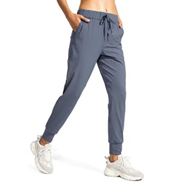 SANTINY Women's Joggers with Pockets for Comfort and Style