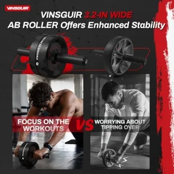 Vinsguir Ab Roller Wheel for Core Strength and Fitness