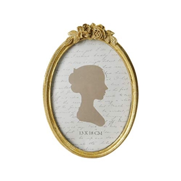 Elegant 5x7 Vintage Picture Frame with Glass Front