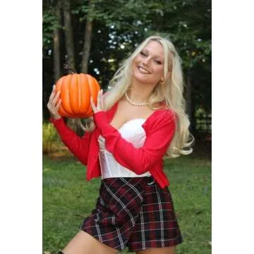 Newshows Cardigan Sweaters for Women 2025 Fashion Trendy Red Valentines Bolero Shrug Sweater Lightweight Button Down Cropped Clothes(Red, Small)