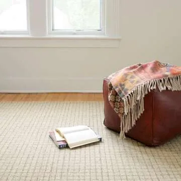 Dash & Albert Conall Hand Micro Hooked Wool Rug - Timeless Design for High Traffic Areas