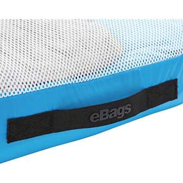 eBags 5 Piece Packing Cube Set for Ultimate Travel Ease