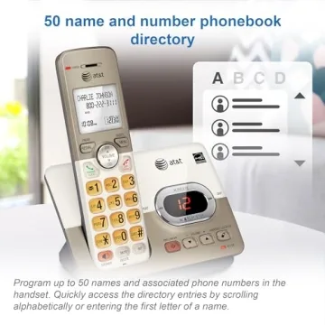 AT&T EL52113 Cordless Phone Set with Speaker & Intercom