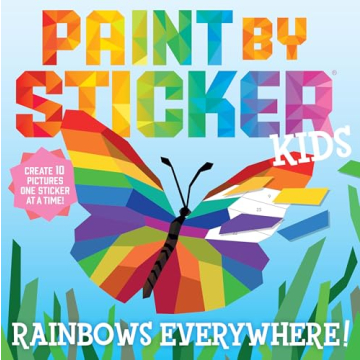Engaging Paint by Sticker Book for Kids 3-8 Years