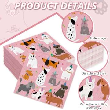 Cute Puppy Cocktail Napkins for All Your Parties