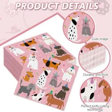 Cute Puppy Cocktail Napkins for All Your Parties