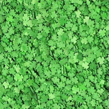 St. Patrick's Day Sprinkles - Green Shamrock Cupcake Toppings