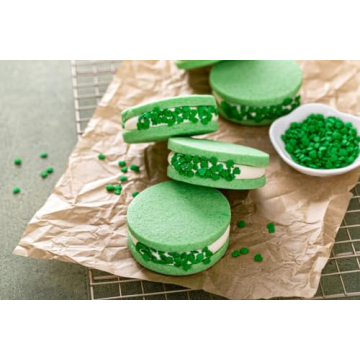 St. Patrick's Day Sprinkles - Green Shamrock Cupcake Toppings