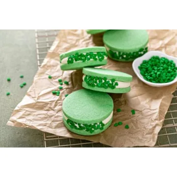 St. Patrick's Day Sprinkles - Green Shamrock Cupcake Toppings
