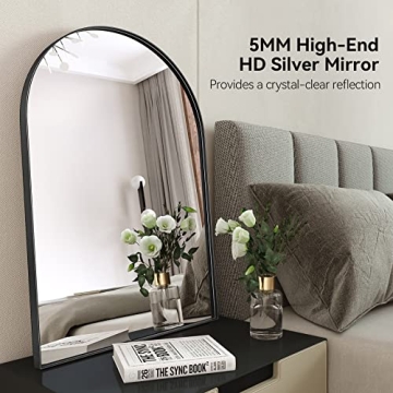 Brightify 30x40 Inch Stylish Arched Wall Mirror
