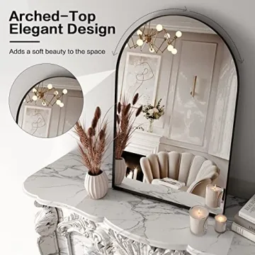 Brightify 30x40 Inch Stylish Arched Wall Mirror