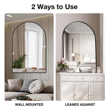 Brightify 30x40 Inch Stylish Arched Wall Mirror