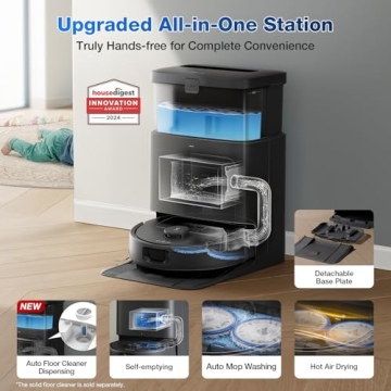 ECOVACS DEEBOT N30 Omni Robot Vacuum, Ultimate Cleaning