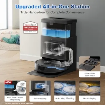 ECOVACS DEEBOT N30 Omni Robot Vacuum, Ultimate Cleaning