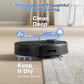 ECOVACS DEEBOT N30 Omni Robot Vacuum, Ultimate Cleaning