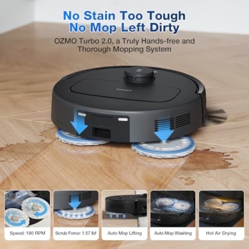 ECOVACS DEEBOT N30 Omni Robot Vacuum, Ultimate Cleaning