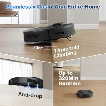 ECOVACS DEEBOT N30 Omni Robot Vacuum, Ultimate Cleaning