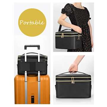 MONSTINA Lighted up Makeup Case