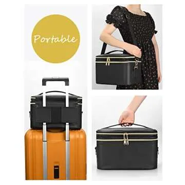 MONSTINA Lighted up Makeup Case